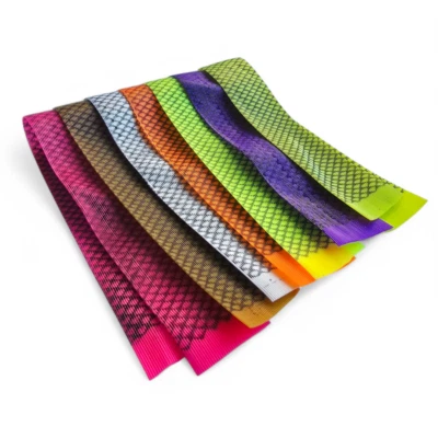 Barred Micro Round Rubber Legs - Fly Tying Materials - Image 1 of 4