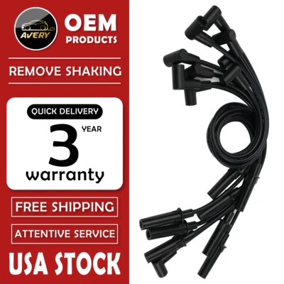 9 Spark Plug Wire for 5.2L Jeep Grand Cherokee Grand Wagoneer 1993-1998 671-8117 Foto 1 de 4