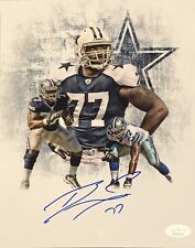 TYRON SMITH Dallas Cowboys Autographed 8x10 Photo  JsA W
