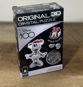 Disney 100 Minnie Mouse Original 3D Crystal Puzzle Brand Brand New Free Ship - Picture 1 of 4