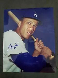 Maury Wills LA Dodgers 8x10 Hand Signed Autograph - Picture 1 of 2