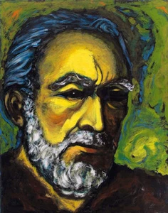 Anthony Quinn "Zorba, a Self Portrait " Serigraph on Paper BA - Picture 1 of 1