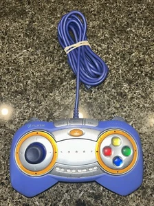 Vtech Vflash Wired GamePad Controller #9140 Purple Blue For Game System V.Flash - Picture 1 of 4