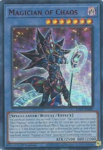 3x YUGIOH LDS3-EN089 MAGICIAN OF CHAOS ULTRA RARE NEAR MINT (NM) (RED) - Picture 1 of 1