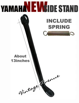 YAMAHA YZ100 YZ125 YZ250 YZ360 YZ400 YZ465 YZ490 SIDE STAND + SPRING [S-MX] - Image 1 of 4