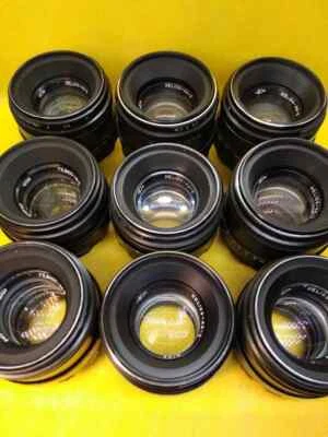 BIG SET 50 pcs!! HELIOS 44-2 2/58 M42 Lens - Image 1 of 3
