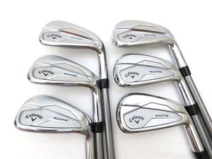2025 Callaway Elyte Eisensatz 6-AW Denali Charcoal 65g 5,5 Regular Flex Graphit - Bild 1 von 7