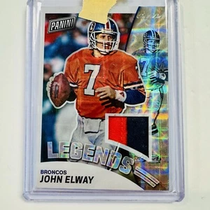 JOHN ELWAY 2019 PANINI THE NATIONAL - ONE OF ONE PATCH 2 Color Denver Broncos c3 - Picture 1 of 3