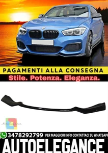 Splitter Delantero V2 Negro Brillante ABS para BMW Serie 1 F20/F21 M-POWER Fl - Imagen 1 de 7