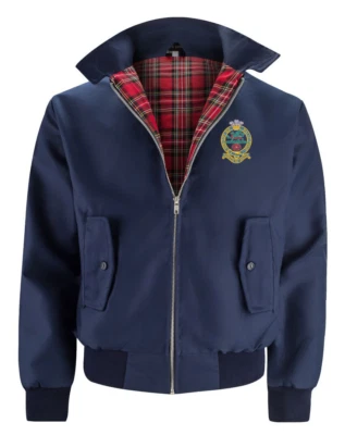 PWRR Harrington Jacket with embroidered cap badge - Image 1 of 3