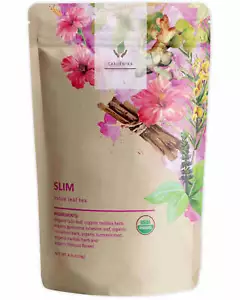 Gardenika Slim Loose Leaf Herbal Tea, USDA Organic, Caffeine Free - 4 oz (114g) - Picture 1 of 6