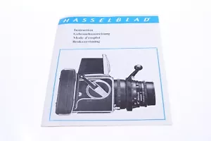 ✅ HASSELBLAD MAGAZINE FOR POLAROID FILM ORIGINAL INSTRUCTIONS MANUAL 137-2 - Picture 1 of 2