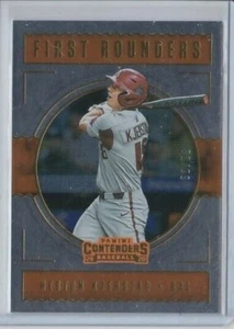 HESTON KJERSTAD '20 PANINI CONTENDERS 1° ROUNDERS GOLD ROOKIE CARD-#'D 81/99!!! - Foto 1 di 12