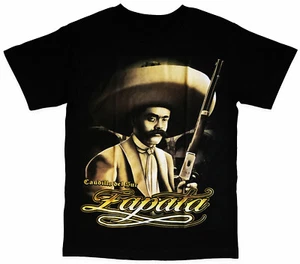 Camiseta para hombre Emiliano Zapata estampado grande - Imagen 1 de 6