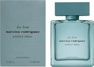 NARCISO RODRIGUEZ FOR HIM VETIVER MUSC 100ML EDT BY NARCISO RODRIGUEZ - Picture 1 of 1