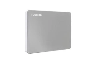 Toshiba 1TB Silver External Hard Drive USB C and USB A for PC Mac Tablet - Picture 1 of 7