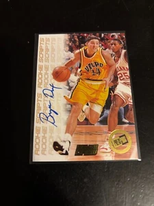 1998 Press Pass Double Threat Bryce Drew autograph RC Valparaiso Valpo Crusaders - Picture 1 of 1