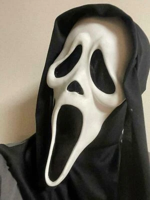 HOT Mask Scream World Fun Ghostface Easter Unlimited Ghost Face Rare Halloween n - Image 1 of 2