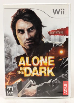 Alone in the Dark (Wii, 2008) Soundtrack Edition 2 Discs Complete CIB W/ Manual - Image 1 of 4