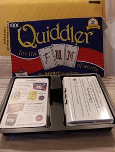Quiddler von Set Enterprises Kurzwort und Solitär Kartenspiel für Spaß an Worten - Bild 1 von 4