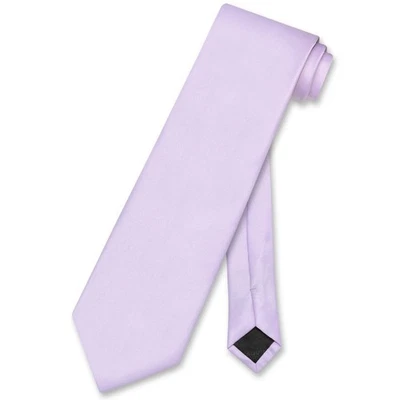 Corbata para el cuello Vesuvio Napoli color púrpura lavanda lisa para hombre Foto 1 de 2