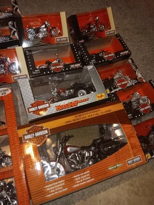 Harley Davidson Toy Motorcycles Collection Lot  Never Open! - Image 1 of 3