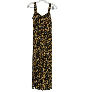 LOFT Outlet Jumpsuit schwarz Damen XS petite lemon Schule Sommer Obst Kidcore - Bild 1 von 7