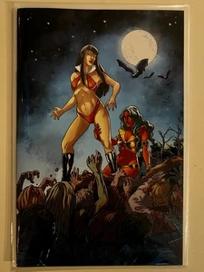 Die!namite Blood Red #1 Francia Virgin Variant Cover N (Dynamite 2025) - Bild 1 von 1