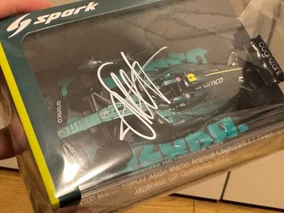 Signed JPN LE | Spark 1:43 Aston Martin AMR22 Vettel Japanese GP 2022 SPH43002 - Image 1 of 4