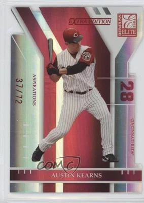 2004 Donruss Elite Extra Edition Aspirations Die-Cut /72 Austin Kearns #89 - Image 1 of 2