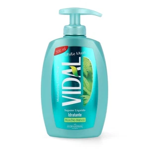 VIDAL Flüssigseife wild musk weißer Moschus 500ml - Bild 1 von 5