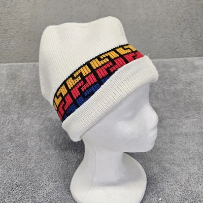 Gorro de Colección Wigwam Mills Tejido Patrón Geométrico Hecho en Wisconsin EE. UU. S/M Foto 1 de 4