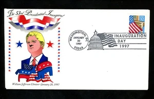 US Inauguration Day FDC William J Clinton 1/20/1997 Friedman WJC-II- DC - Picture 1 of 2