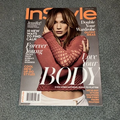 Instyle In Style Magazine February 2016 Jennifer Lopez Love Your Body Brand New - Image 1 of 4