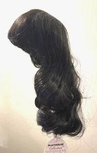 Playhouse Straight Wavy Doll Wig Style Danielle Size 12"-13" Black NOS - Picture 1 of 10