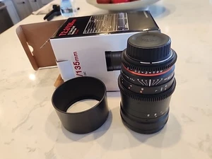 Samyang 135mm T2.2 Cine Lens For Nikon F Mount - Picture 1 of 5