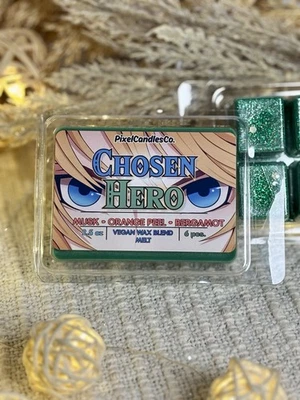 Link - Chosen Hero - Inspired Scented Melts 2.5 盎司! 塞尔达 — 第 1/4 张图片