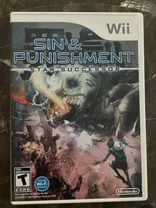 Sin and Punishment: Star Successor (Nintendo Wii, 2010) In Box No Manual Tested - Picture 1 of 4
