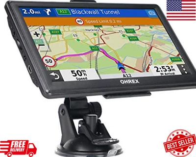 Semi Truck Gps Commercial Driver Big Rig Accessories Navigation System Trucker.. - Image 1 of 4