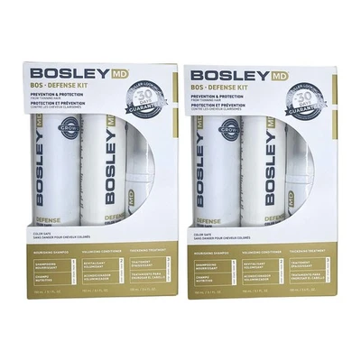 Kit BOSLEYMD BosDefense Color Safe 30 dias, 0,88 lb / 411 ml - 2 unidades - Imagem 1 de 3