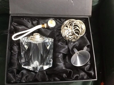 Difusor de aceite/fragancia perfumado con patrón de tortuga manchada ámbar y marrón Foto 1 de 3