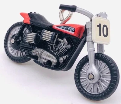 2010 1972 XR-750 Road Racer Hallmark Miniature Ornament Harley Davidson #12 - Image 1 of 4