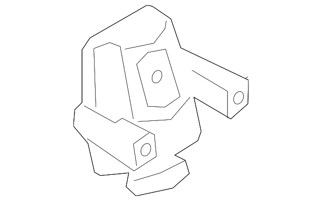 Soporte de motor original Audi 4M0-199-371-GH Foto 1 de 2