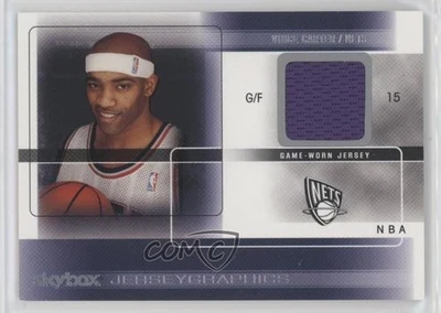 2004-05 Skybox Autographics Jerseygraphics Silver Vince Carter #J-VC HOF - Image 1 of 2