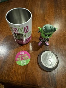 Funko Soda BEAST BOY - Chase - Metallic Beast Boy Limited 1/1600 Teen Titans Go - Picture 1 of 2