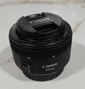 Canon EF Lens 50mm 1.8 STM - Picture 1 of 7