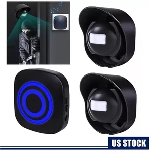 Alarma de entrada inalámbrica sensor de movimiento exterior alarma con 38 campanas 656 pies - Imagen 1 de 13
