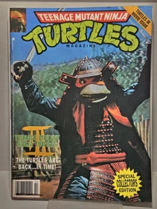 Revista Teenage Mutant Ninja Turtles III de TMNT con póster - Imagen 1 de 2