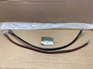 NORS 1966-1967 Corvette Battery Cables POSitive NEGative Big Block Spring Ring - Picture 1 of 4