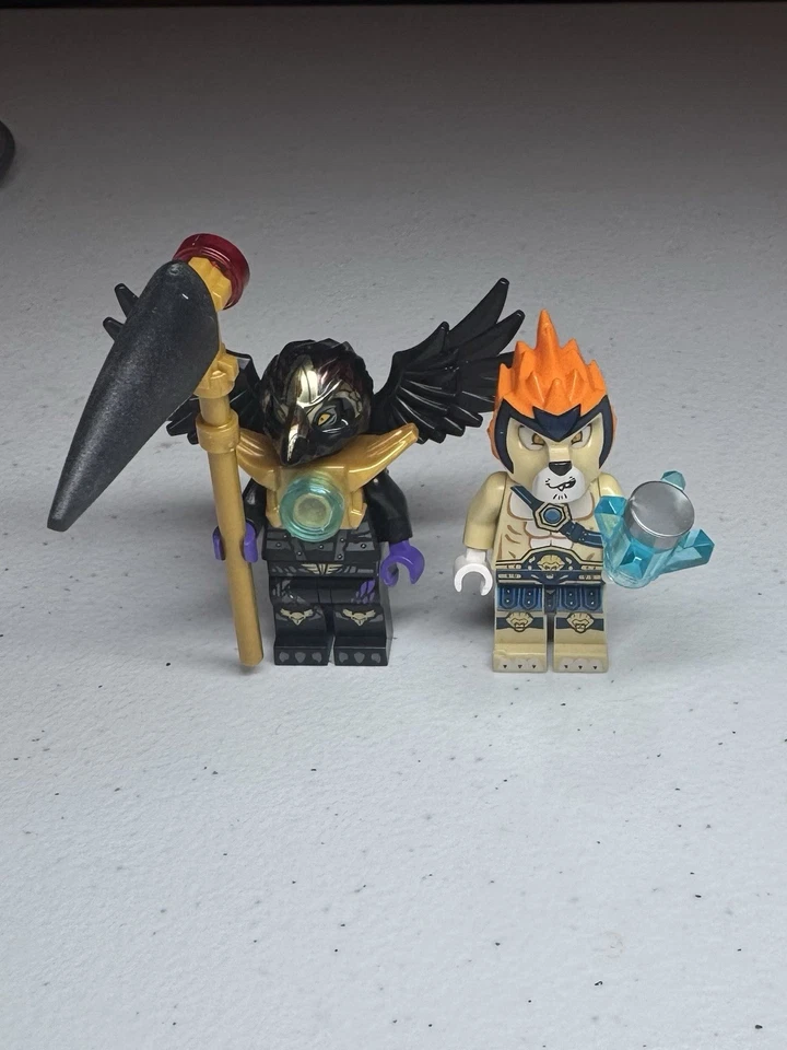 Lego Legends Of Chima Minfig Лот из 2 Rawzom И Leonidas Отличное состояние товара - Изображение 1 из 1